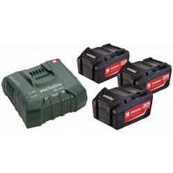 Batterie Metabo Set di Base 3 x 5,2 Ah Ultra +caricabatterie