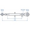 Braccio per Terzo Punto Categoria 2 590/820/30X3