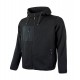 Felpa Da Lavoro Full-Zip U-Power Rainbow Black Carbon