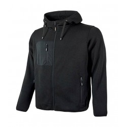 Felpa Da Lavoro Full-Zip U-Power Rainbow Black Carbon