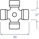 Crociera categoria 3, 27mm X 70mm