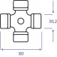 Crociera categoria 5, 30,2mm X 80mm