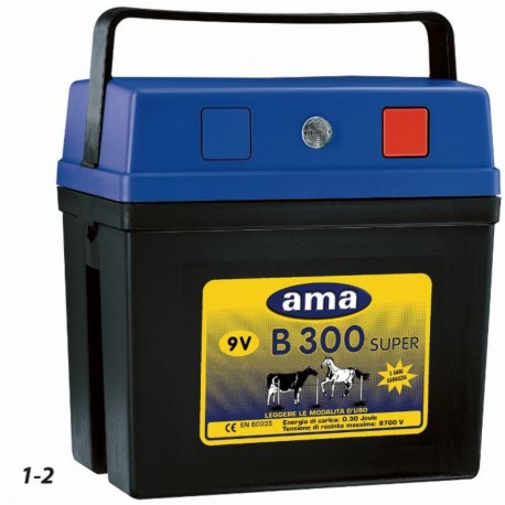 Batterie Ranch B300 con alimentazione 9V