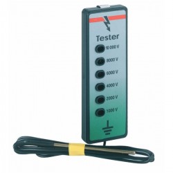 Tester di linea del recinto con indicatore di tensione